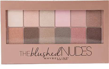 Maybelline The Blushed Nudes Eye Shadow Maybelline Png Color Icon Eyeshadow Quad