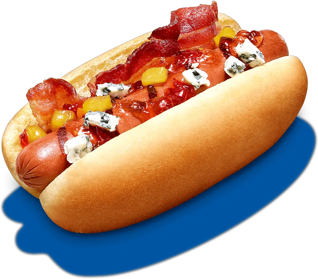 Download Sweet Spicy Dog Hot Dog Bacon Png Hot Dogs Png