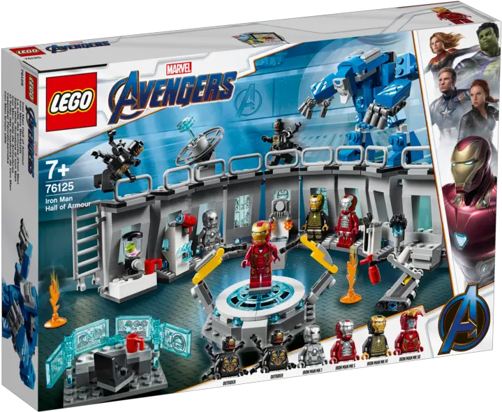 76125 Lego Super Heroes Iron Man Hall Of Armour Age Of Ultron Png Lego Transparent