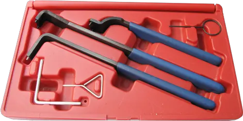 6 Piece Tensioner Wrench U0026 Locking Pin Set Manual Screwdriver Png Vw Wrench Icon
