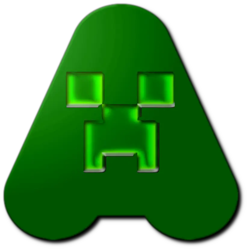 Alphabets By Monica Michielin Alfabeto Cute Creeper Alfabeto Minecraft Png A Png