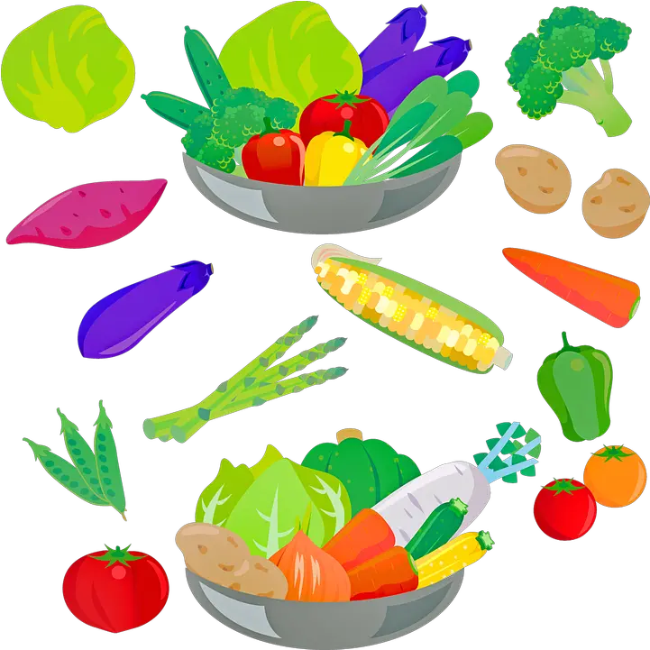 Salad Clipart Png Vegetables Salad Broccoli Corn Vegetable Corn Clipart Png