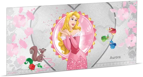 Disney Princess Aurora 5g Silver Coin Note New Zealand Mint Disney Princess Png Princess Aurora Png