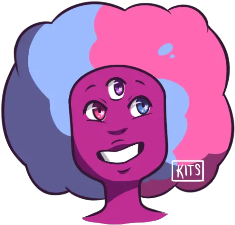 Stevenuniverse Cotton Candy Garnet From Steven Universe Png Steven Universe Garnet Png