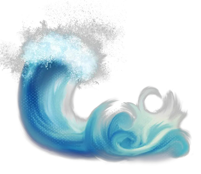 Sea Wave Png Watercolor Waves Clipart Transparent Sea Waves Png Wave Clipart Transparent