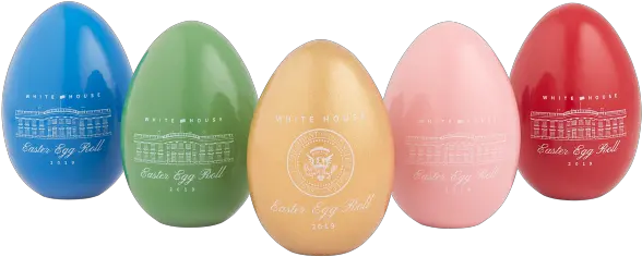 Official 2019 White House Easter Egg Png Transparent