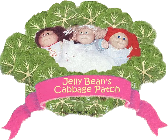 Jelly Beans Cabbage Patch Dolls And Christmas Day Png Cabbage Patch Kids Logo