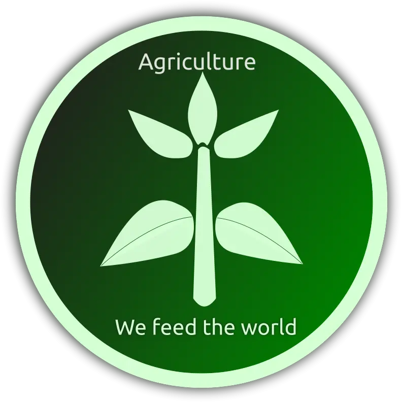 Agriculture Farm Logo Badge Agriculture We Feed The World Png Farm Logos