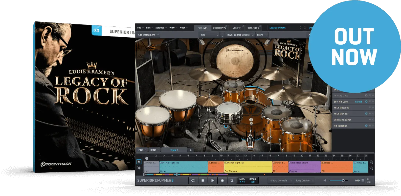 Legacy Of Rock Sdx Toontrack Png Drum Set Transparent Background