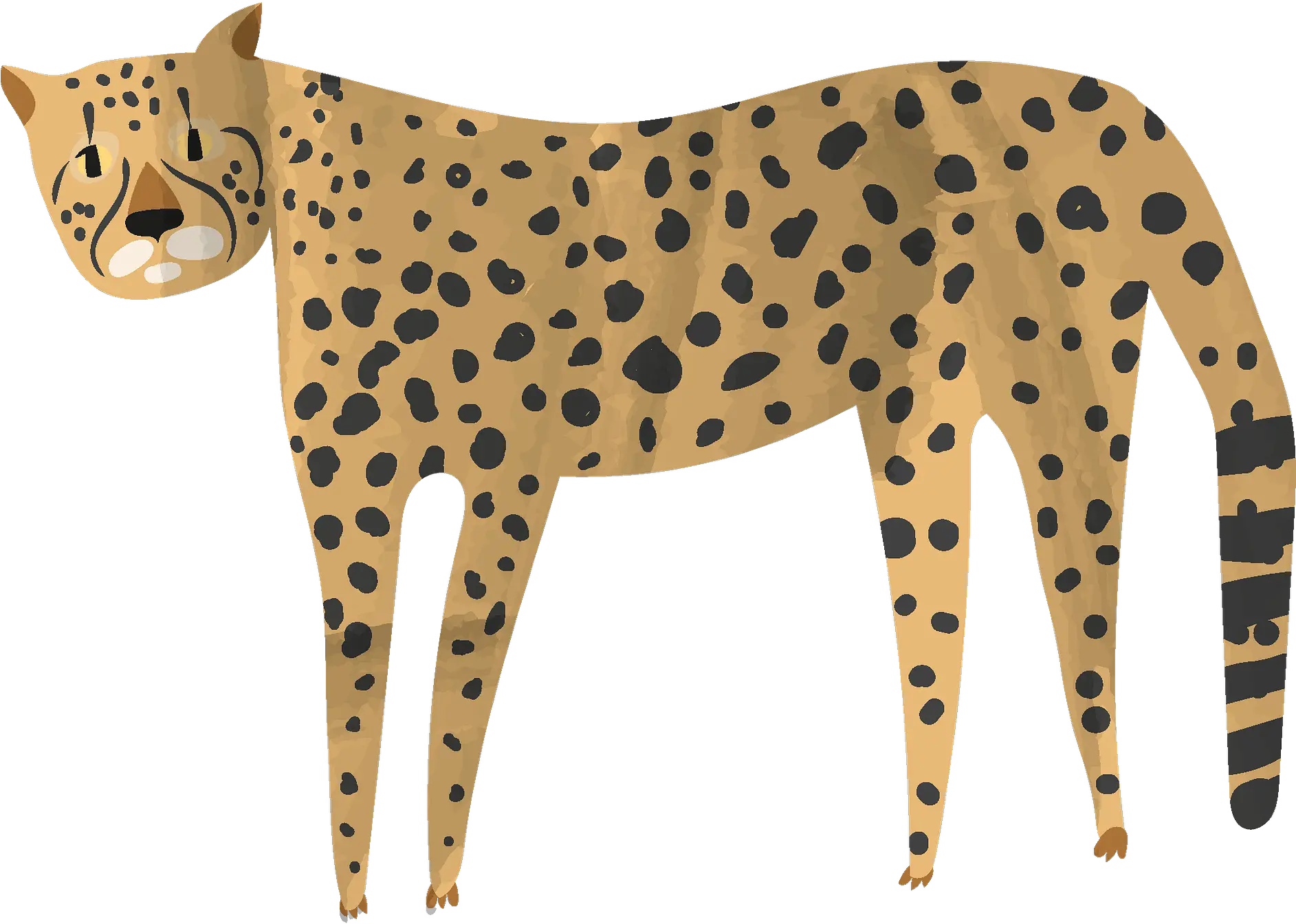 Cheetah Clipart Animal Figure Png Cheetah Transparent