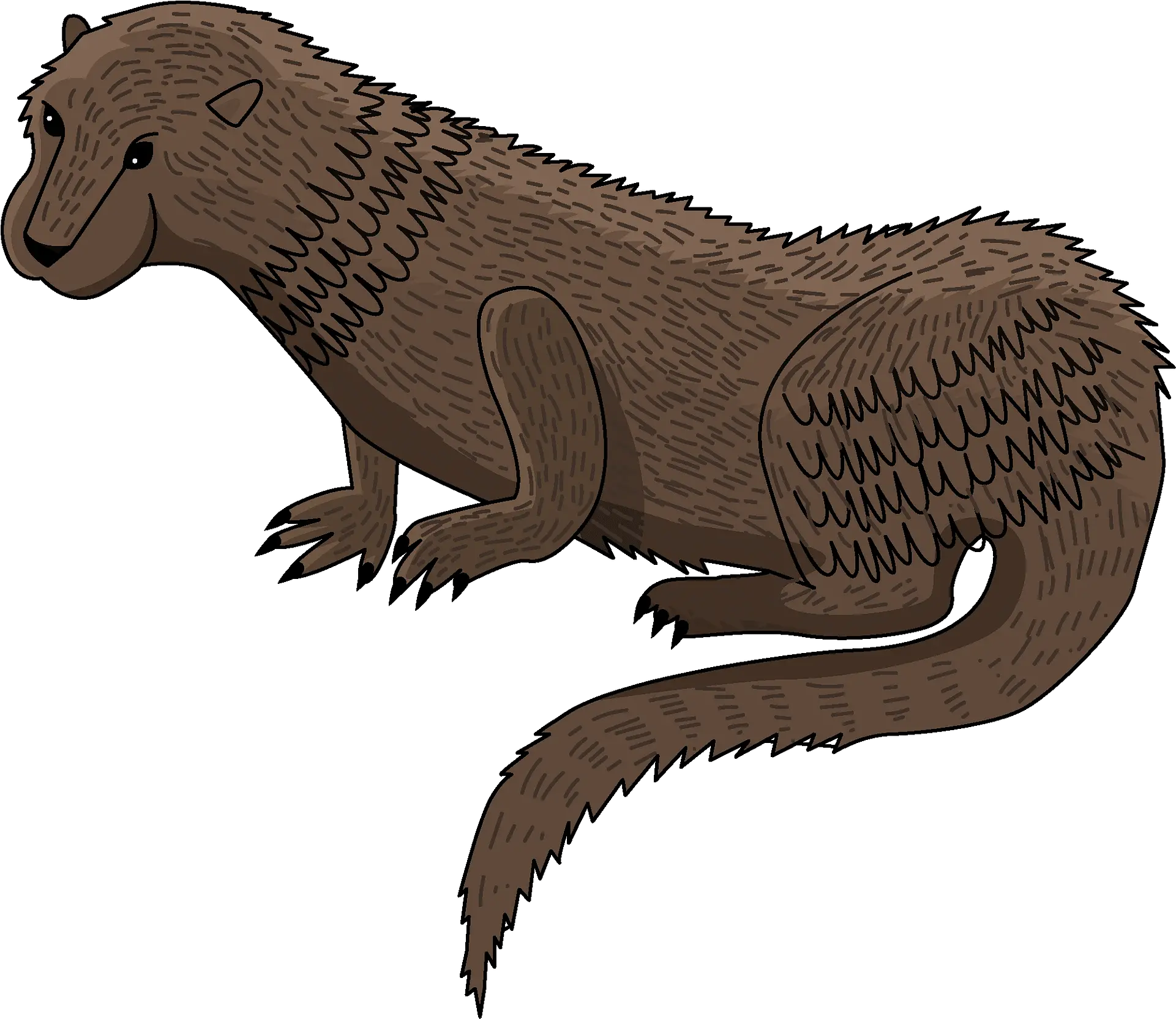 Otter Clipart Animal Figure Png Otter Png