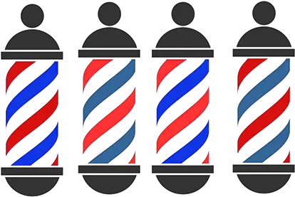 Franklins Barbershop Logos Logo Barber Pole Png Barber Shop Logos