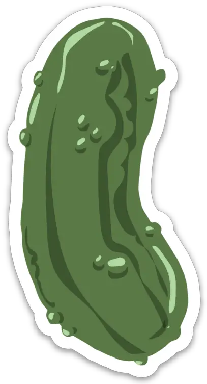 Pickle Sticker U2014 Pier Six Press Png