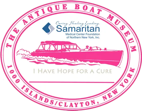 Singer Castle Blog U0026 More Antique Boat Museum Goes Pink In Circle Png Breast Cancer Logo