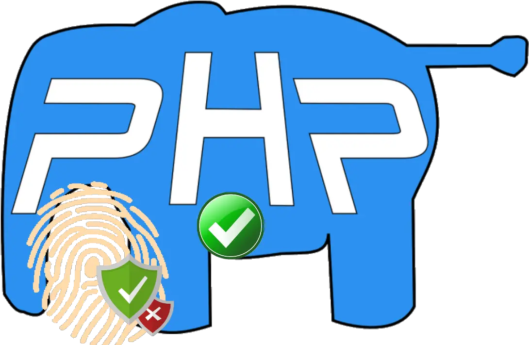 Php Web Biometrics Authentication Using Multiple Fingerprint Elephant Php Vector Png Eikon Icon Set