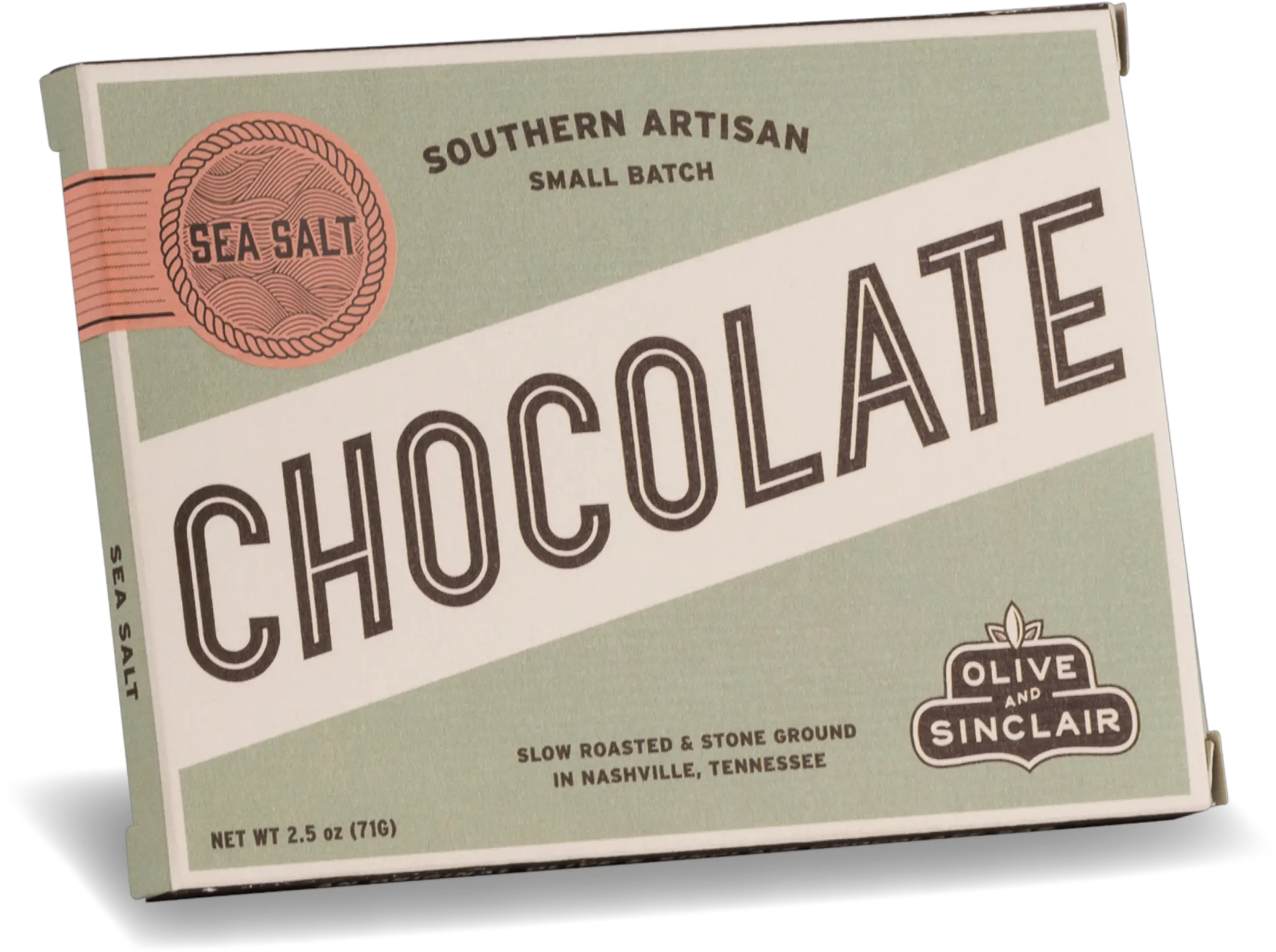 Sea Salt Chocolate Bar U2014 Olive U0026 Sinclair Co Southern Artisan Packet Png Candy Bar Png
