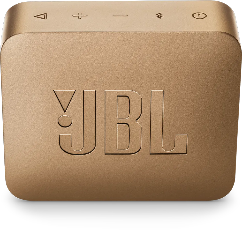Jbl Go 2 Waterproof Bluetooth Speaker Champagne Gold Jbl Speaker Go 2 Png Alcatel Onetouch Pop Icon 5