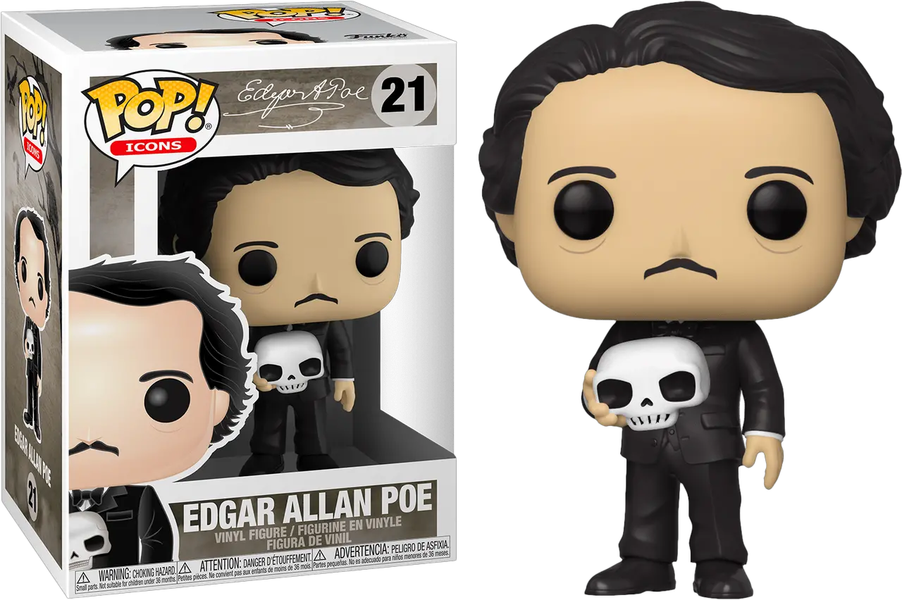 Skull Kid Funko Pop Cheaper Than Retail Priceu003e Buy Clothing Funko Edgar Allan Poe Png Skull Trooper Icon