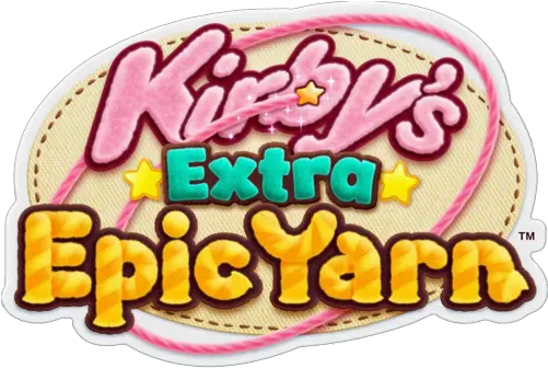 Kirbyu0027s Extra Epic Yarn Steamgriddb Epic Yarn Logo Transparent Png Kirby Logo Png