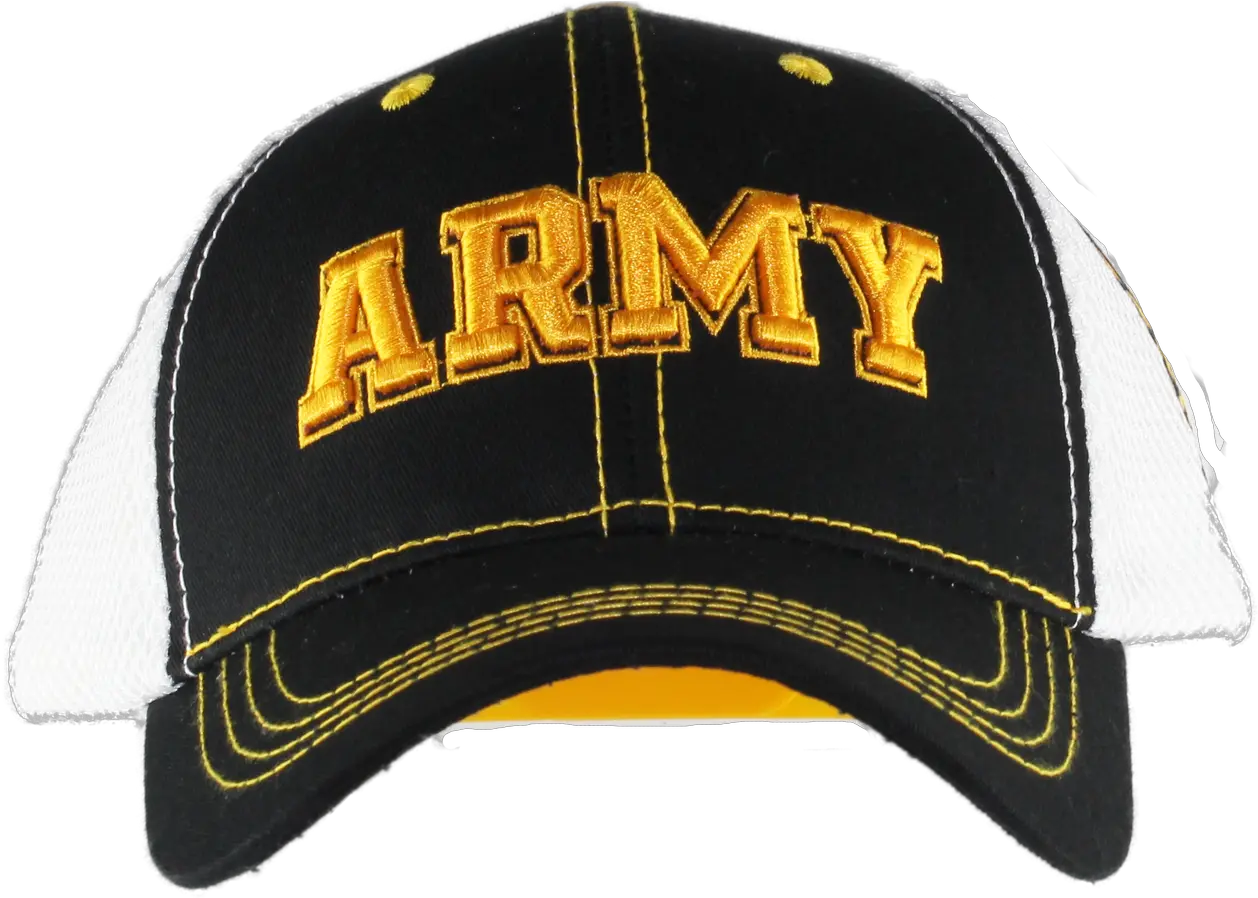 Caps Mesh Print Army For Baseball Png Army Hat Png