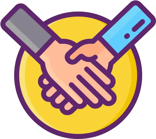 Handshake Free Professions And Jobs Icons Partnership The Noun Project Png Handshaking Icon