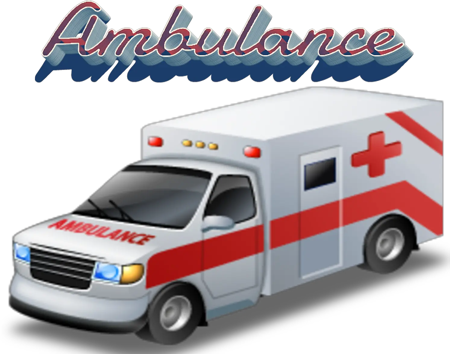 Ambulance Png Clipart Make An Ambulance From Cardboard Ambulance Png