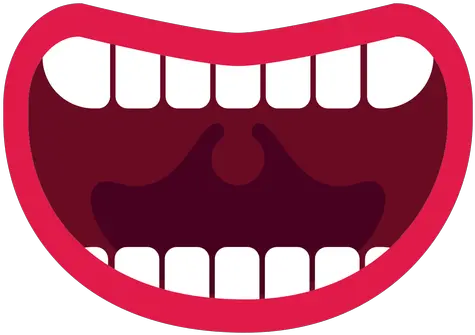 Bare Teeth Open Mouth Icon Transparent Png U0026 Svg Vector File Open Mouth Png Facial Png