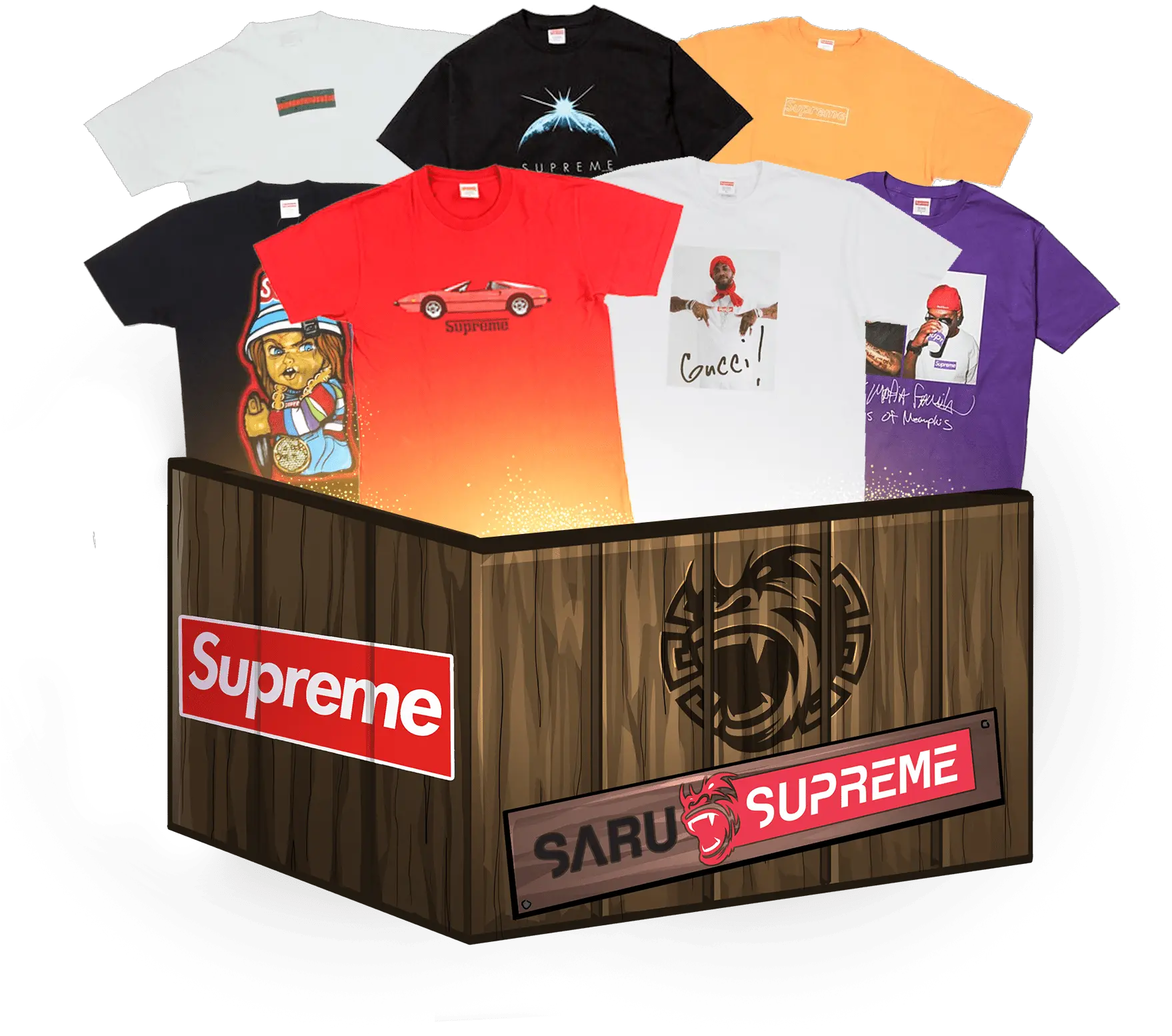 Supreme Box Logo Mystery Supreme Accessories Mystery Box Png Supreme Shirt Png