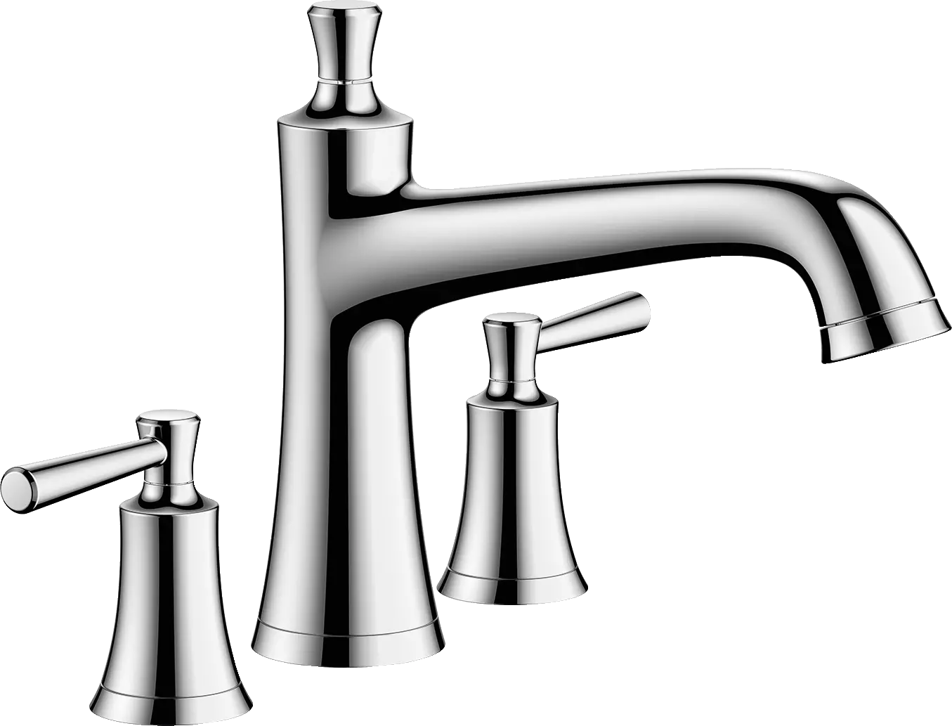 Joleena Bath Faucets 1 Function Chrome Art No 04776000 Joleena 3 Hole Roman Tub Set Trim Png Transparent Bathtub