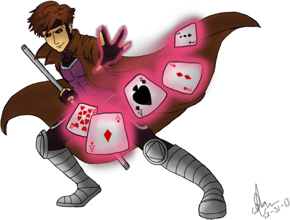 Download Free Gambit Transparent Icon Fictional Character Png Gambit Icon