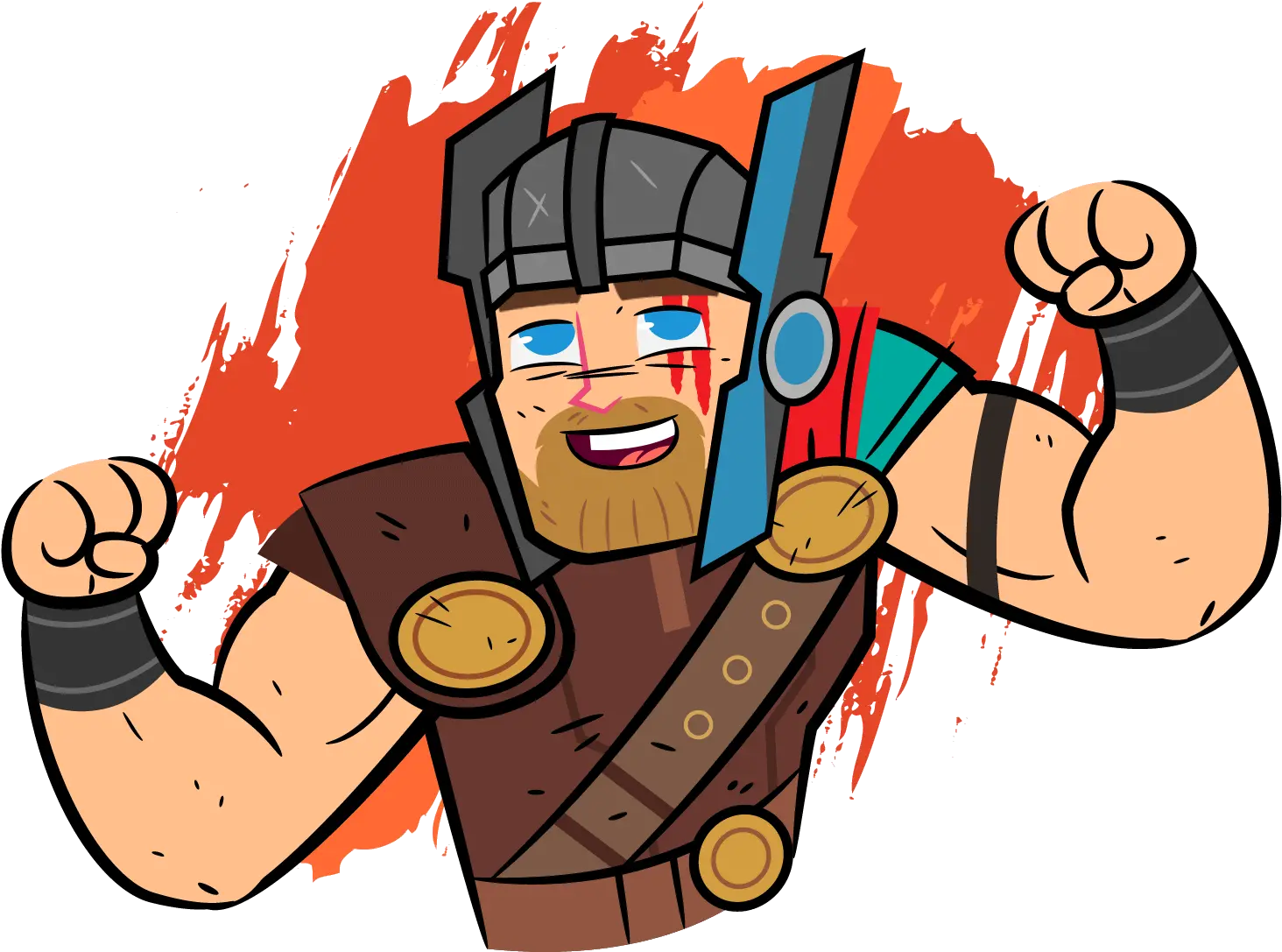 Marvel Thor Ragnarok Animated Facebook Messaging Sticker Thor Ragnarok Facebook Stickers Png Ragnarok Png