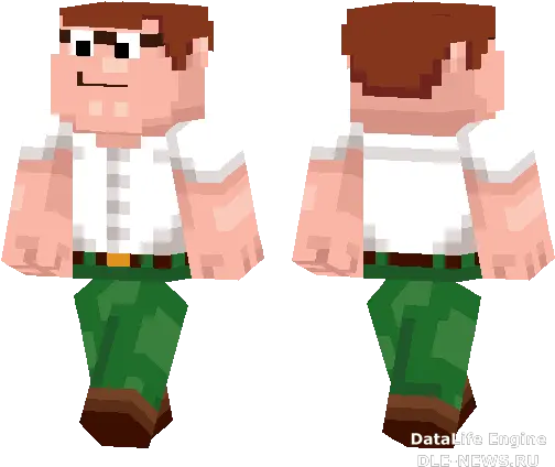 Download Hd Peter Griffin Skin Custom Minecraft Pe Skins Family Guy Peter Minecraft Skin Png Peter Griffin Transparent