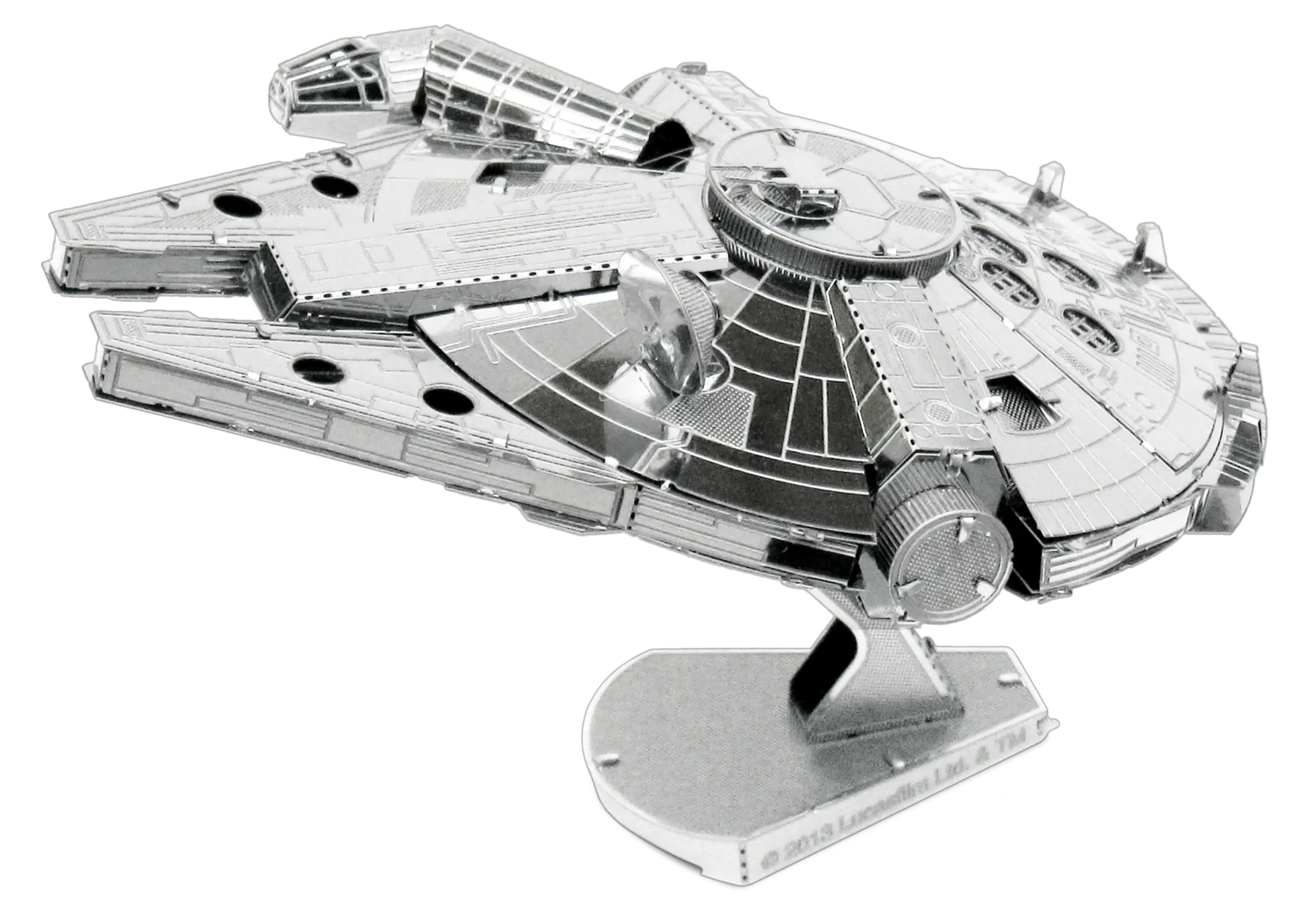 Star Wars Millenium Collectible Toy Transparent Png Stickpng Metal Earth Millennium Falcon Star Wars Png