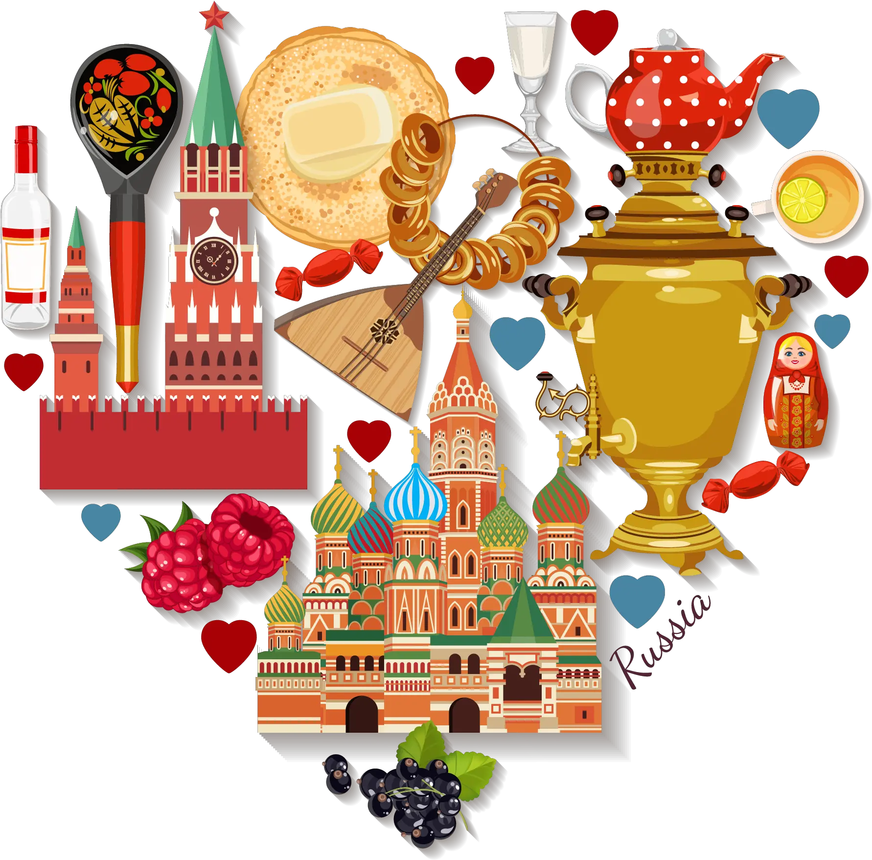 Download Moscow Flag Clipart Russian Full Size Png Image Saint Cathedral Russian Flag Png