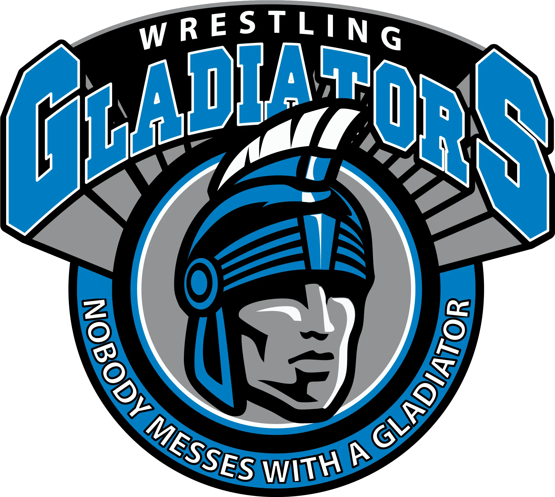 Team Blue Gladiators Logo Png Gladiator Logo