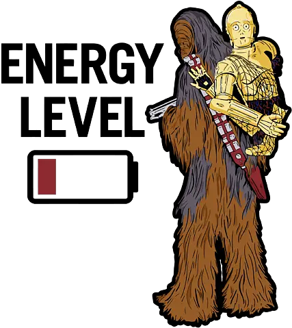 Star Wars Chewbacca C 3po Energy Level Low Puzzle Png Star Wars Chewbacca Icon