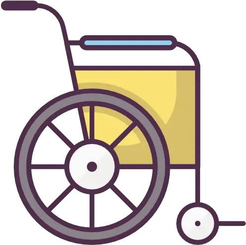 Medical Wheelchair Free Icon Of Medicine Vol9icons Robot Speak Icon Png Wheelchair Icon Vector
