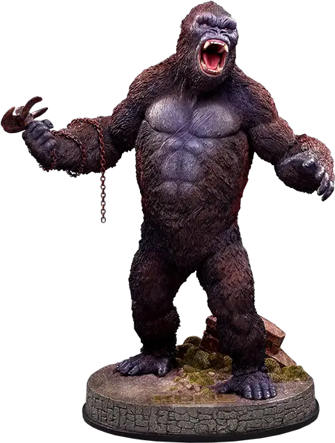 Kong Skull Island Soft Vinyl Statue 20 Deluxe Version Kong Skull Island Statue Png King Kong Icon