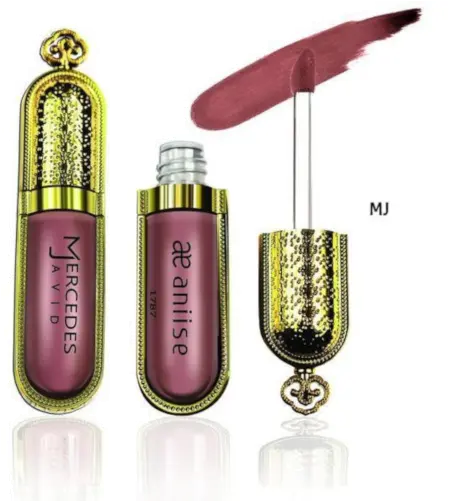 Aniise Pro Matte Liquid Lips By Aniise Pro Matte Liquid Lips By Mercedes Javid Png Color Icon Metallic Liquid Lipstick