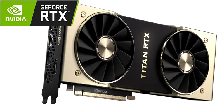 Nvidia Titan Rtx Based Pc Nvidia Titan Rtx 24gb Gddr6 Png Nvidia Png