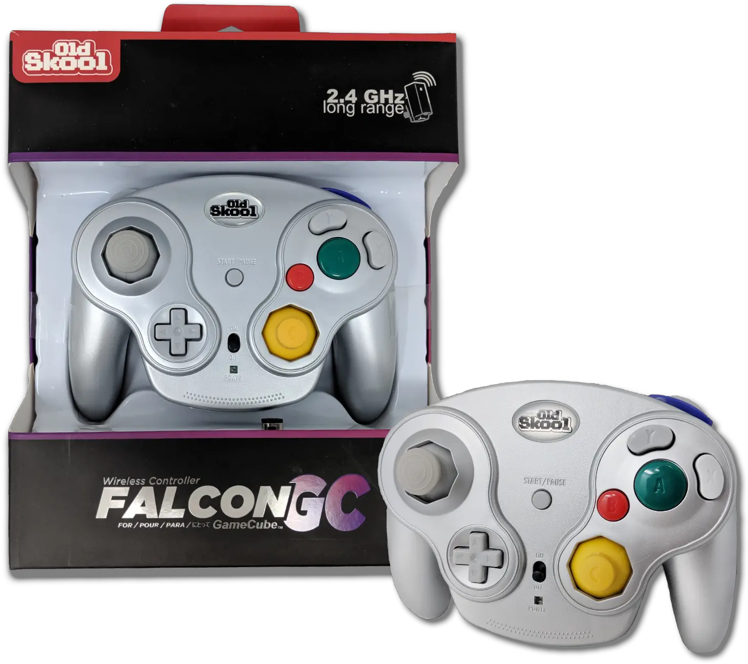 Falcon Wireless Controller For Gamecube Gamecube Png Gamecube Png