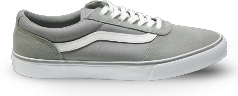 Tekkie Town Vans Maddie Grey White Png Skate Shoe Vans Png