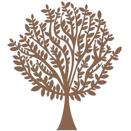 Tree Silhouette Svg Scrapbook Cuts Cut File Tree Png Trees Silhouette Png