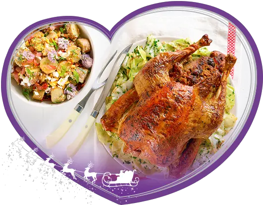 Classic Christmas Turkey With Eggnog Stuffing Walnut Potato Hendl Png Potato Salad Png