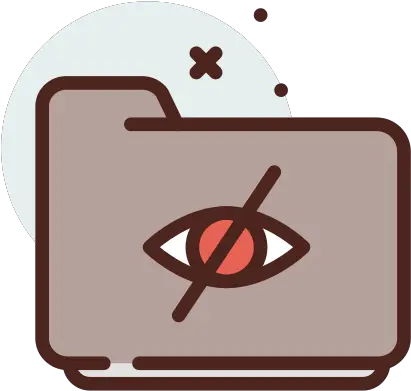 Hidden Free Files And Folders Icons Dog Folder Icon Png Show Hidden Icon