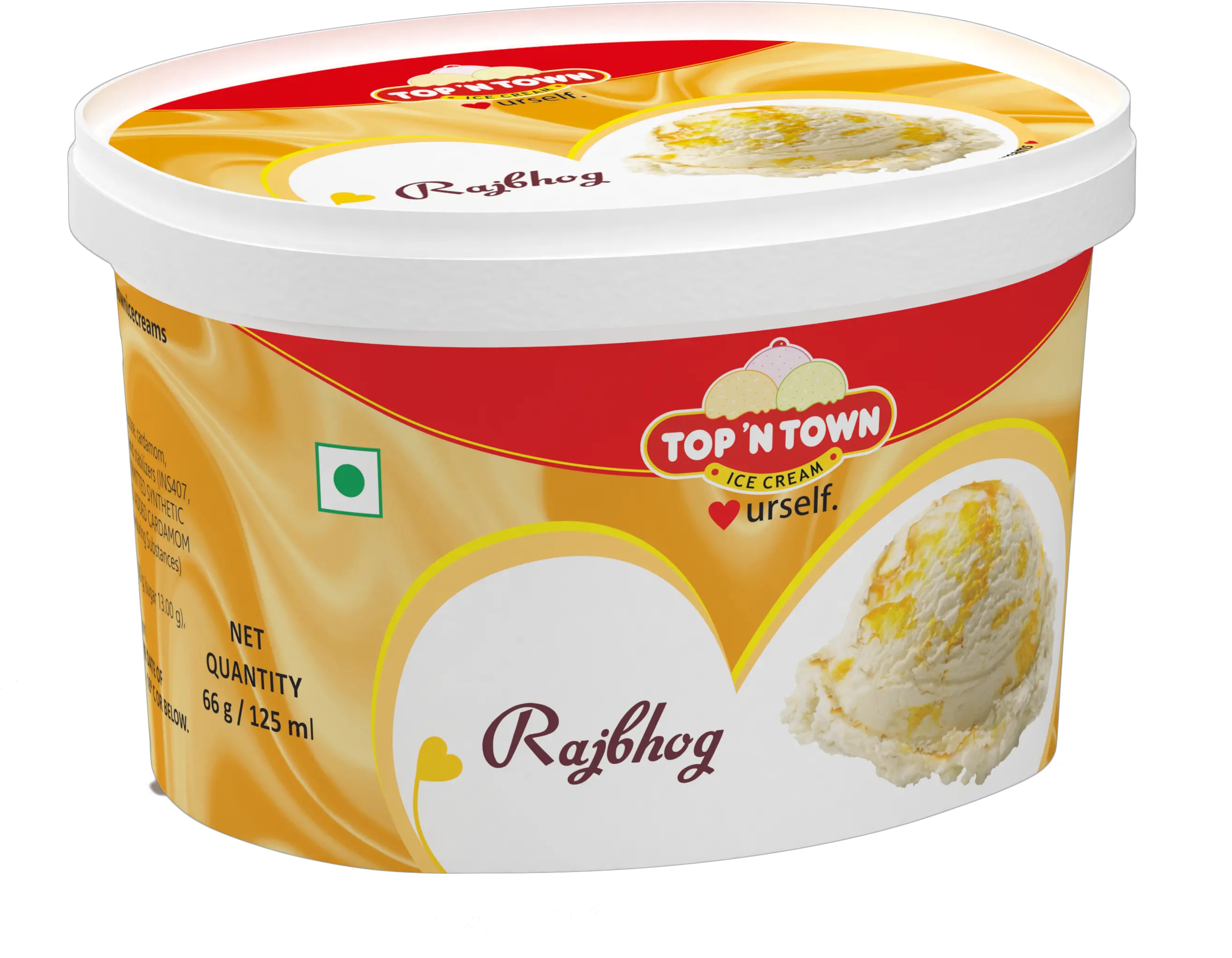 Rajbhog 125 Ml Ice Cream Icecream Craft Gelato Kulfi Rajbhog Ice Cream Top N Town Price Png Gelato Png
