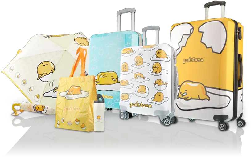 Promotional Partners Worldwide Gudetama Luggage Png Gudetama Png