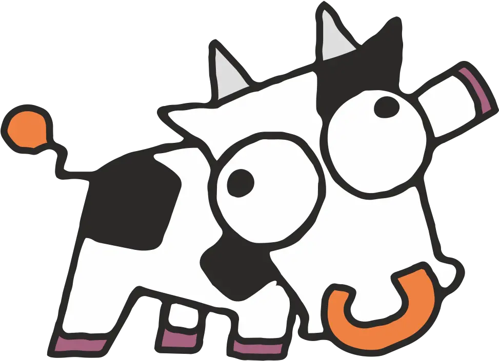 Crazy Cow Crazy Cow Cartoon Png Vaca Png