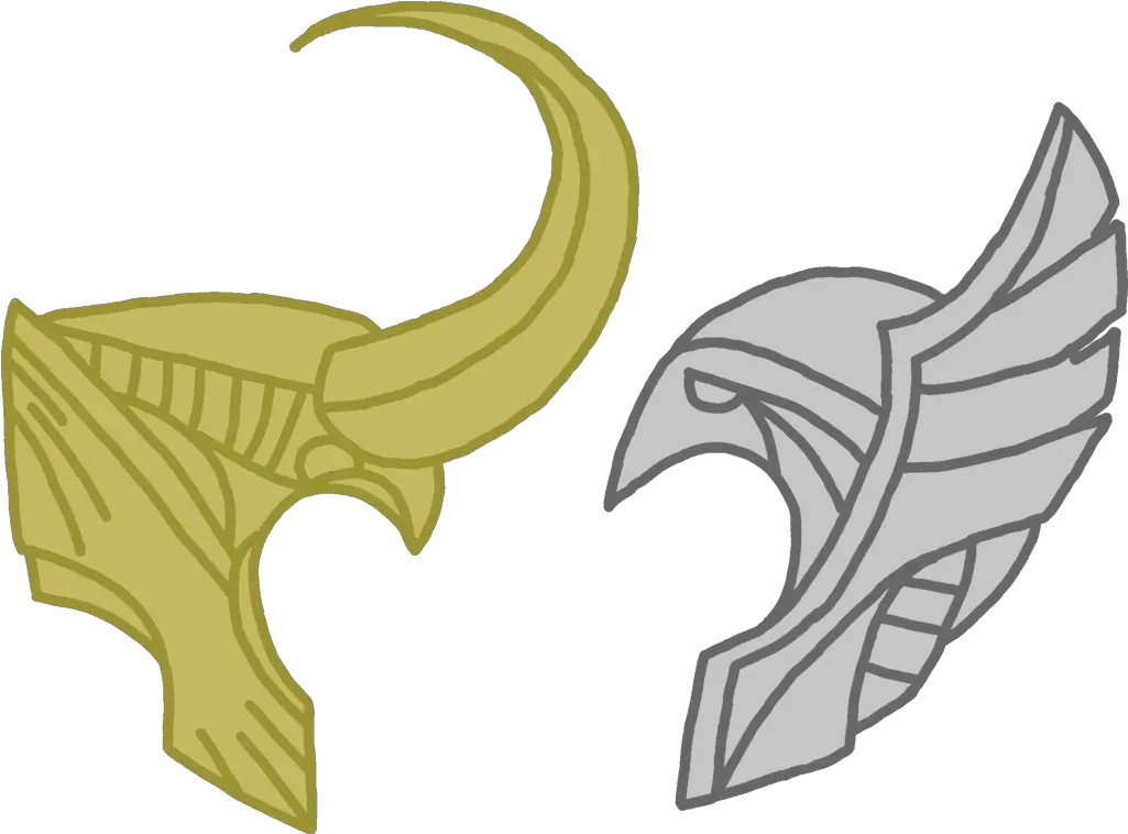 1024 X 757 8 0 Thor And Loki Helmet Transparent Cartoon Thor And Loki Helmets Png Loki Transparent Background