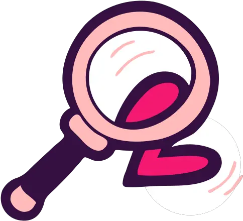 Glass Lens Loupe Love Magnifying Search Zoom Free Icon Dot Png Zoom Icon